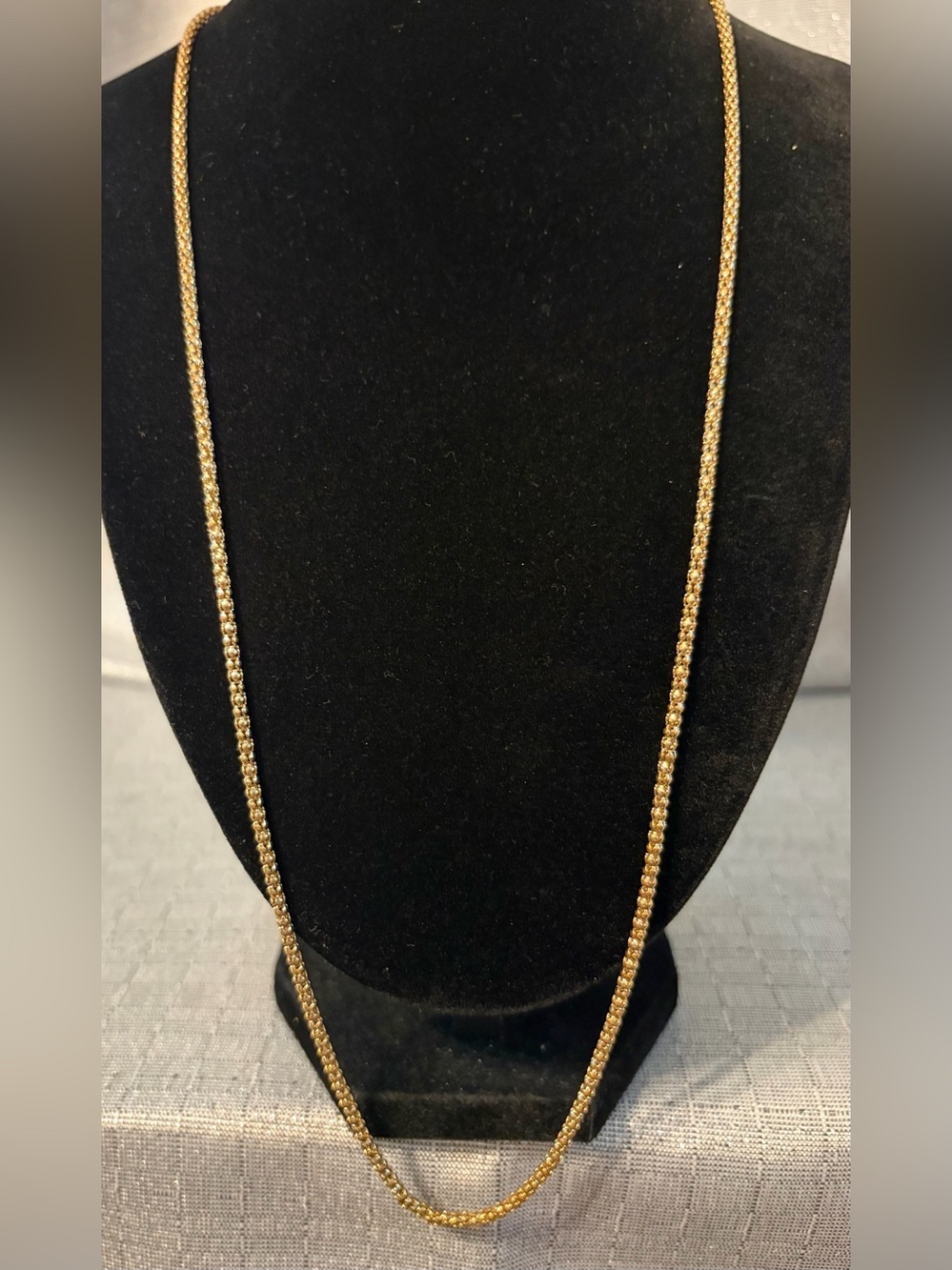 Elegant Gold Rope Chain Necklace - Women Jewelry